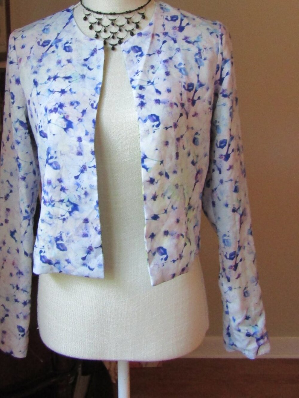 PJK Patterson J Kincaid Reversible Flora St Pierre Bolers Jacket XS